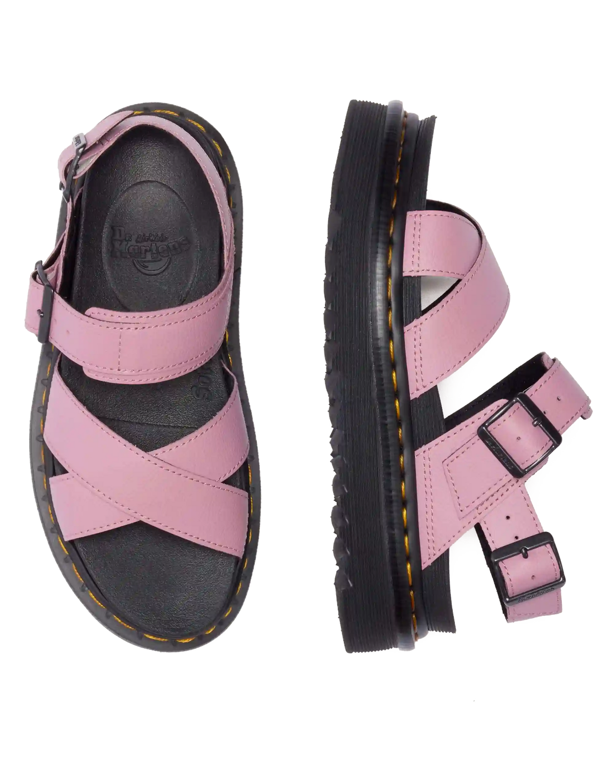 Voss II Athena Leather Strap Sandals