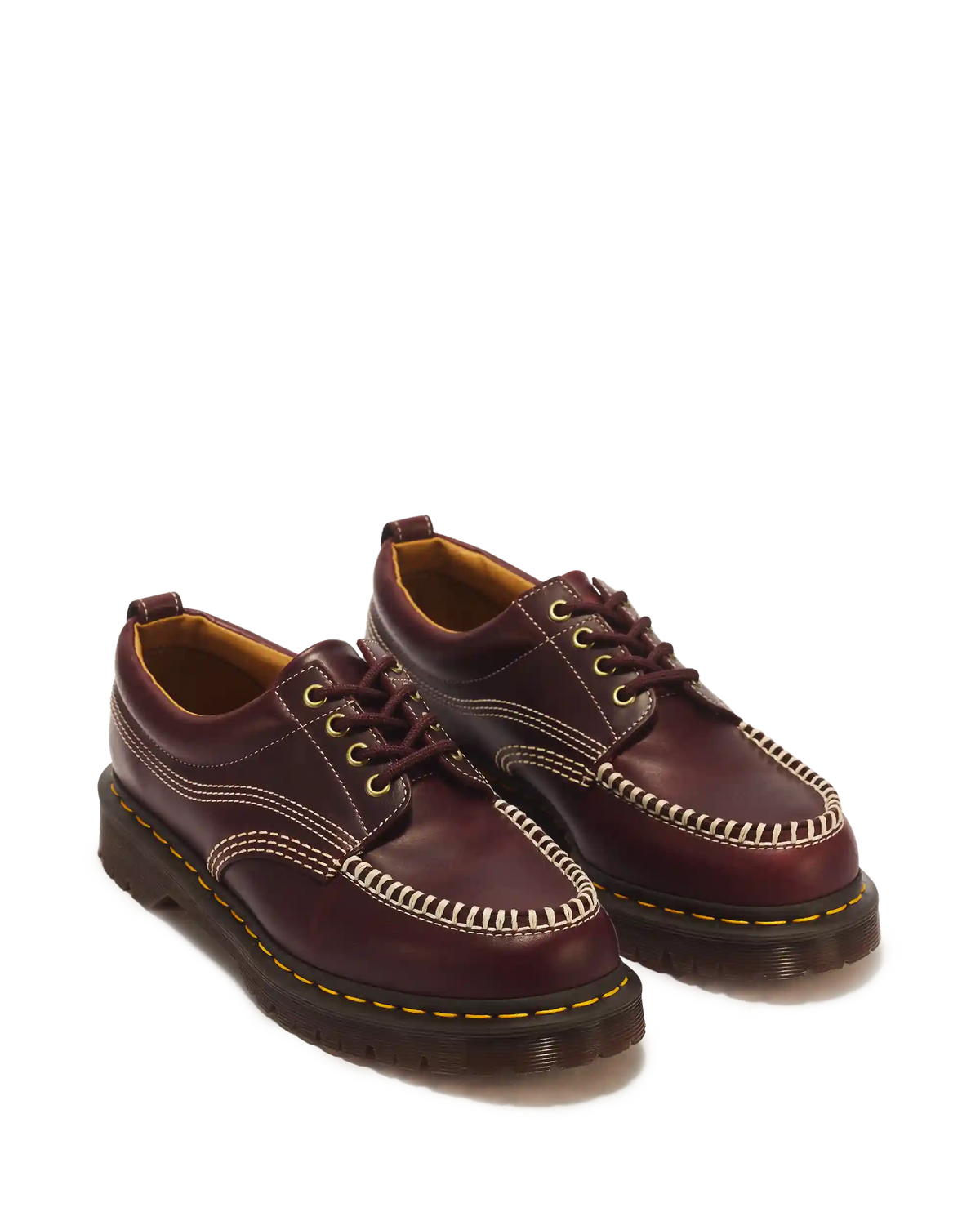 Lowell Leather Moc Toe Shoes