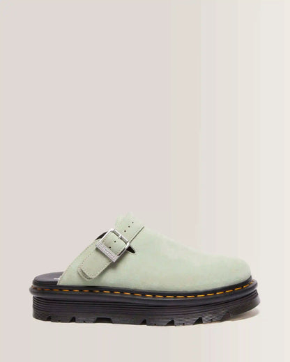 Zebzag Suede Casual Slingback Platform Mules