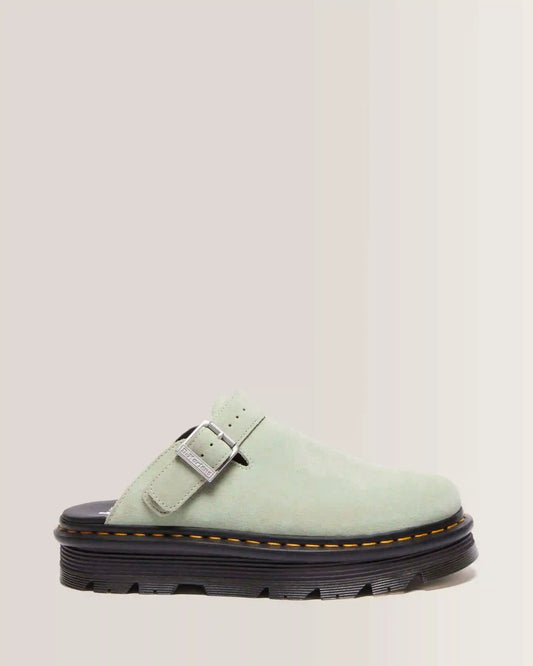 Zebzag Suede Casual Slingback Platform Mules