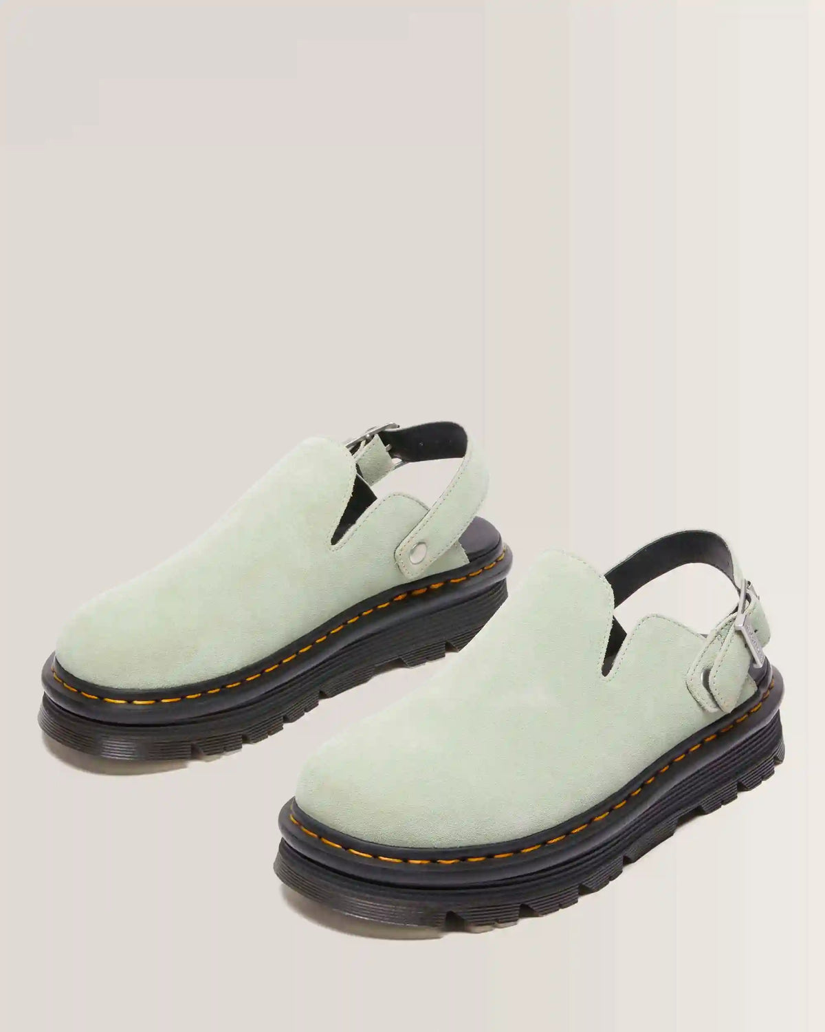 Zebzag Suede Casual Slingback Platform Mules