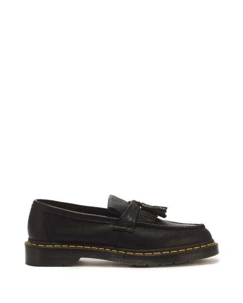 Adrian Yellow Stitch Ambassador Leather Loafers