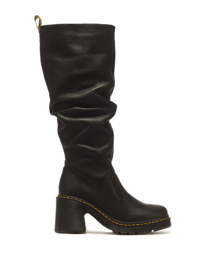 Kasey Virginia Leather Tall Heeled Boots