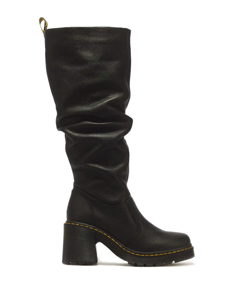 Kasey Virginia Leather Tall Heeled Boots
