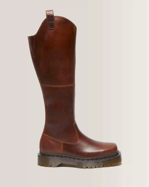 Amaayah Knee High Leather Boots