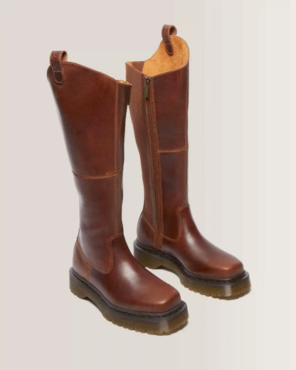 Amaayah Knee High Leather Boots