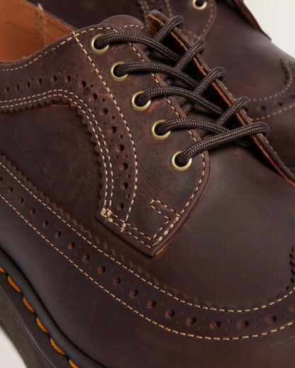 3989 Crazy Horse leather brogue shoes
