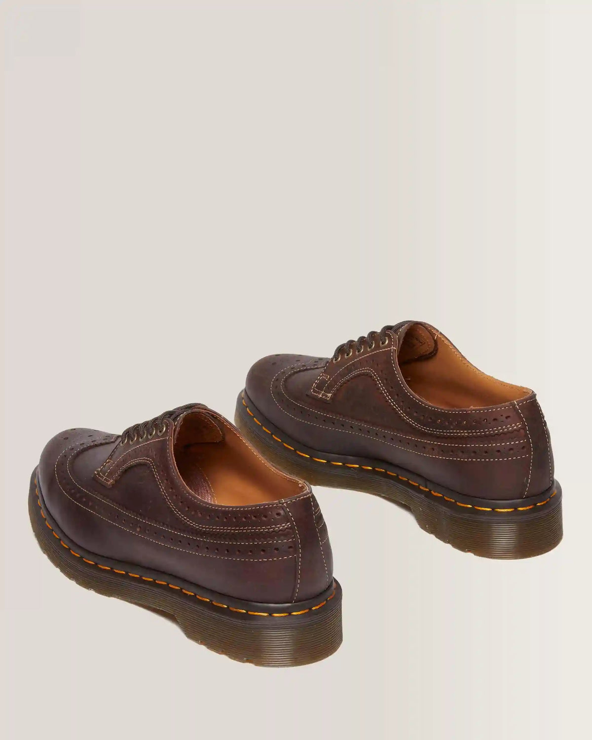 3989 Crazy Horse leather brogue shoes
