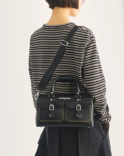 Kiev Leather Top Handle Bag