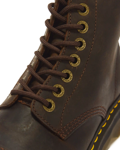 Sinclair Crazy Horse leather platform boots