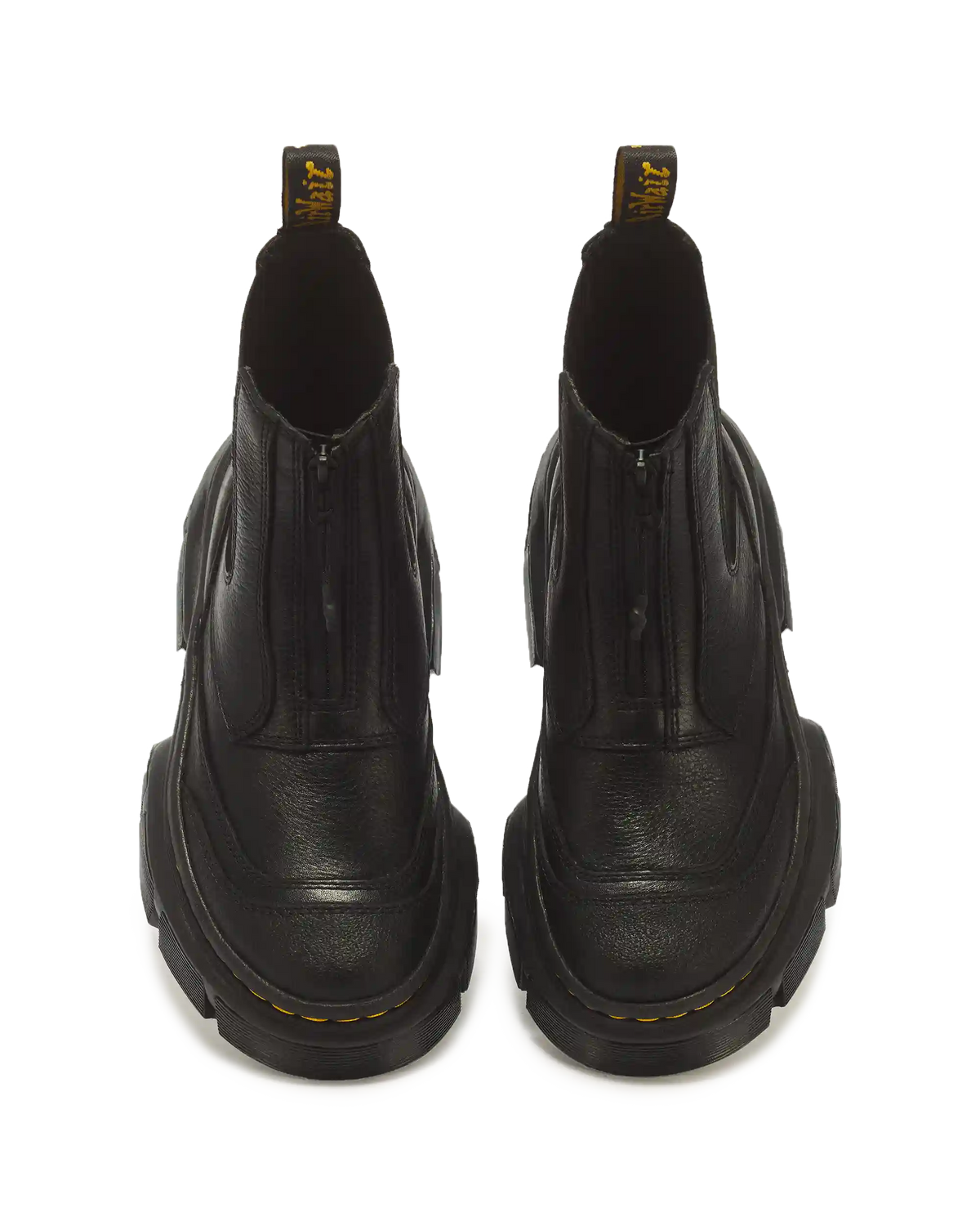 DMXL Zip Chelsea leather boots