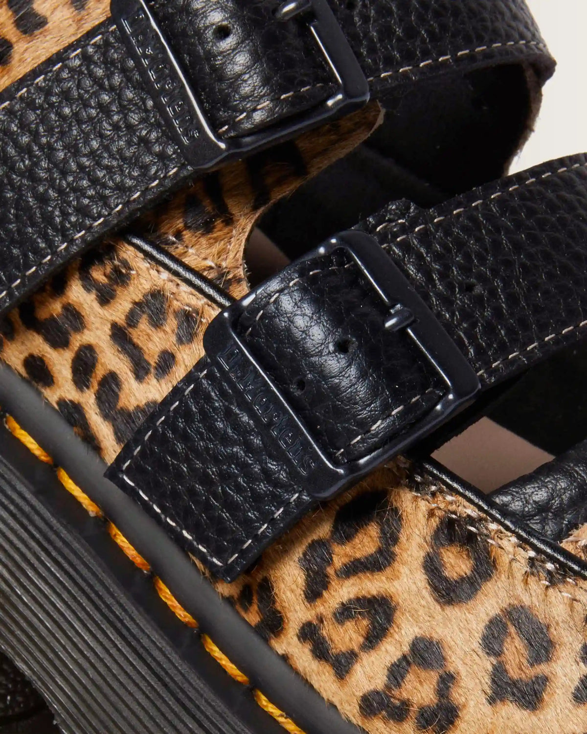 Buzz leopard Mary Jane shoes