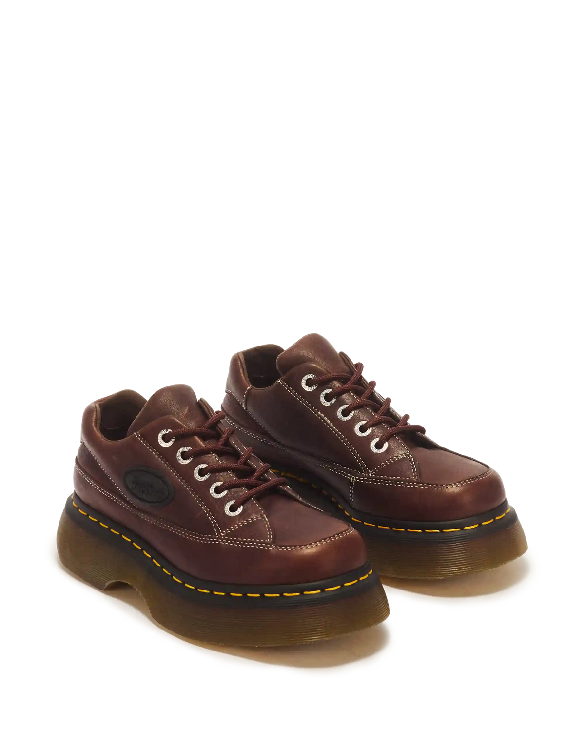 Buzz 5-eye Grizzly leather shoes