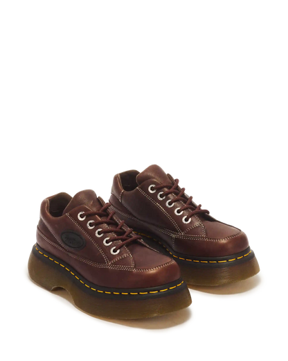 Buzz 5-eye Grizzly leather shoes
