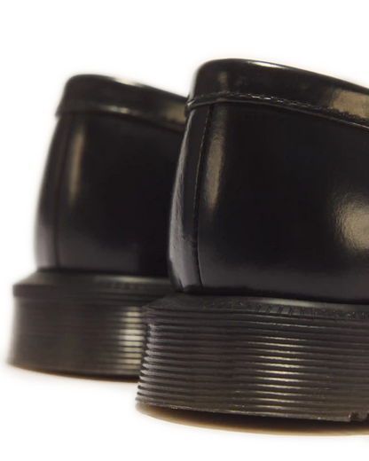 Temara Polished Smooth Leather Loafers