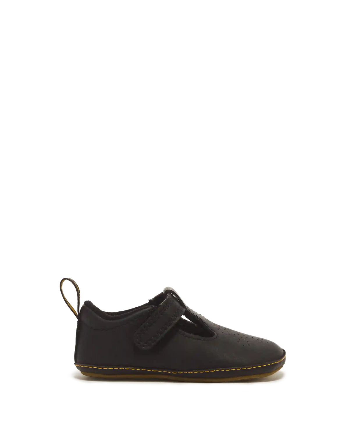 NEWBORN POLLEY PU-COATED LEATHER MARY JANE SHOES