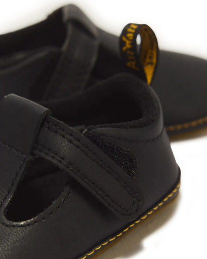 NEWBORN POLLEY PU-COATED LEATHER MARY JANE SHOES