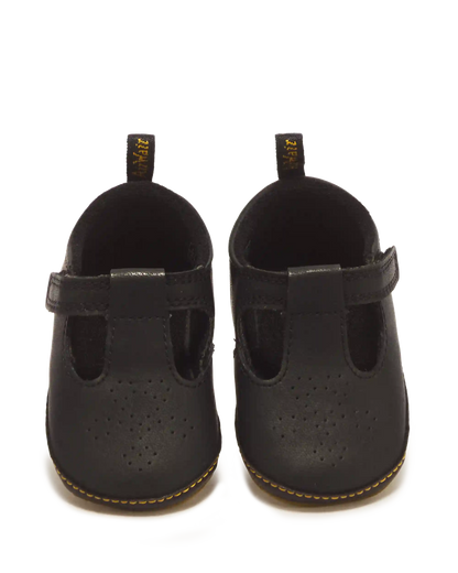 NEWBORN POLLEY PU-COATED LEATHER MARY JANE SHOES