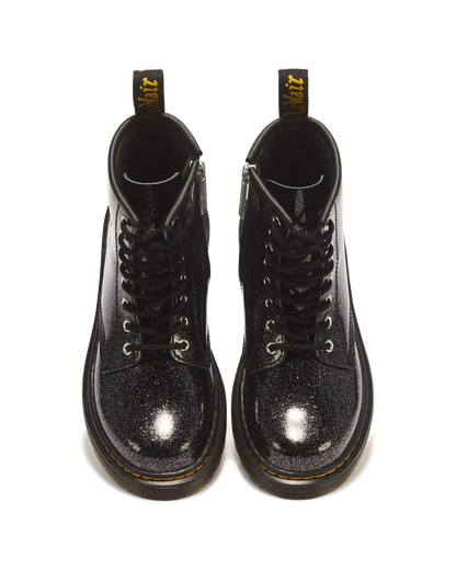 JUNIOR 1460 GLITTER PATENT LEATHER BOOTS