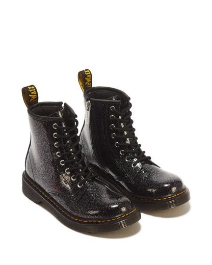 JUNIOR 1460 GLITTER PATENT LEATHER BOOTS