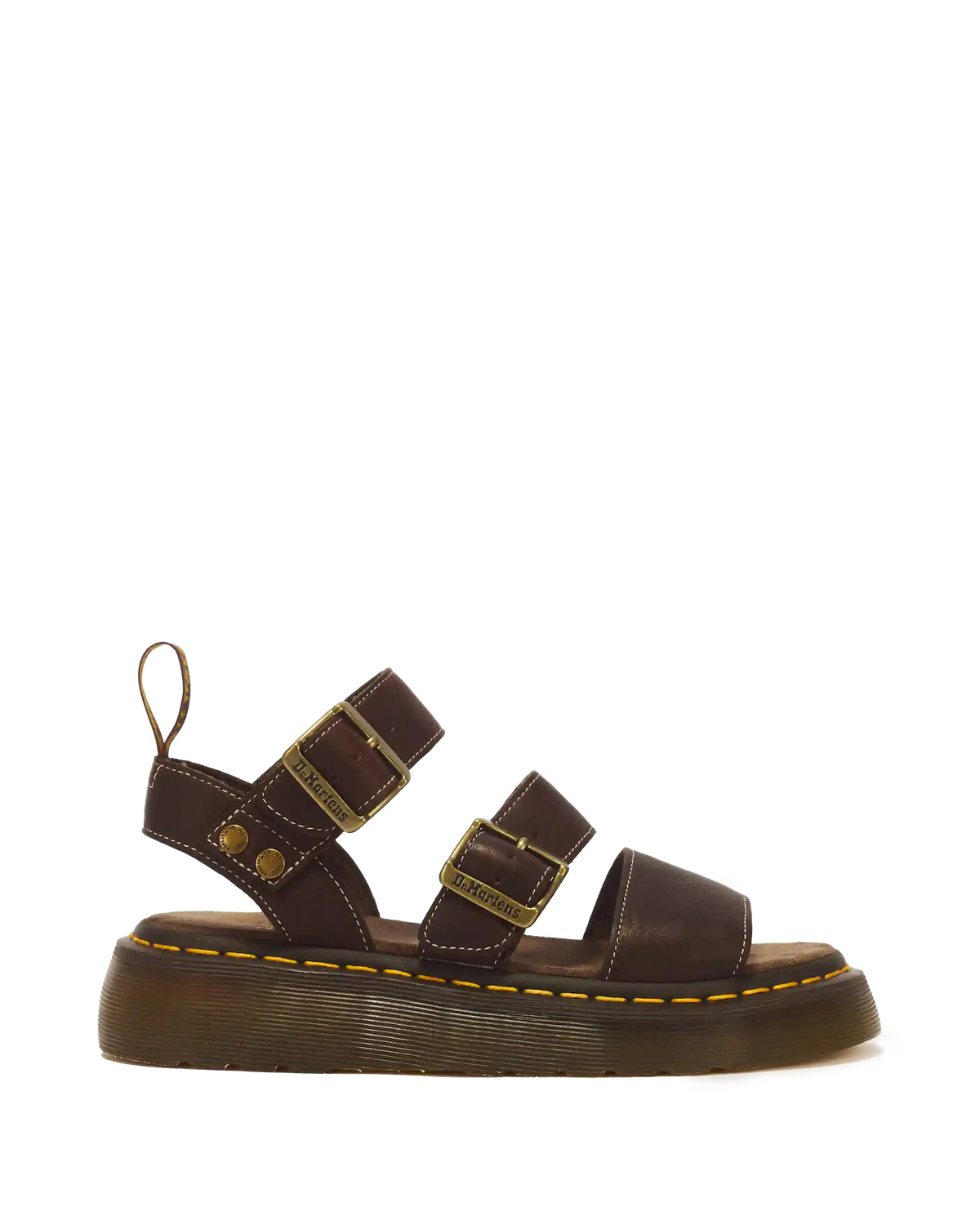 Gryphon Quad Grizzly Leather Sandals