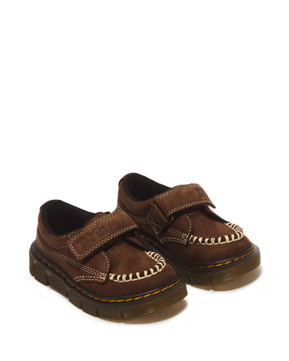 Toddler Raffe Strap Tumbled Nubuck Strap Shoes