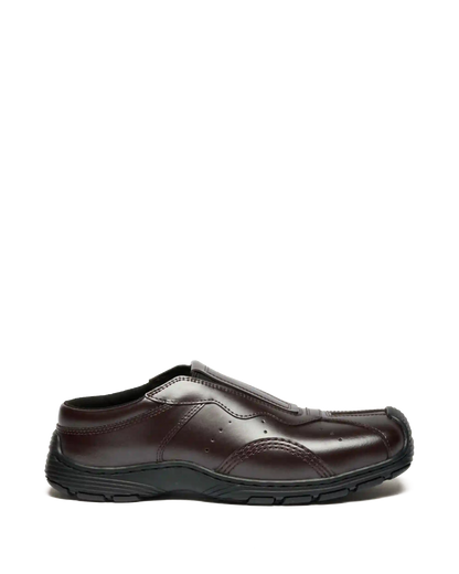 Aurix Satin Finish Leather Mules