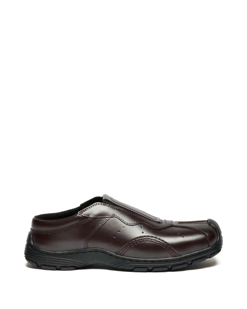 Aurix Satin Finish Leather Mules