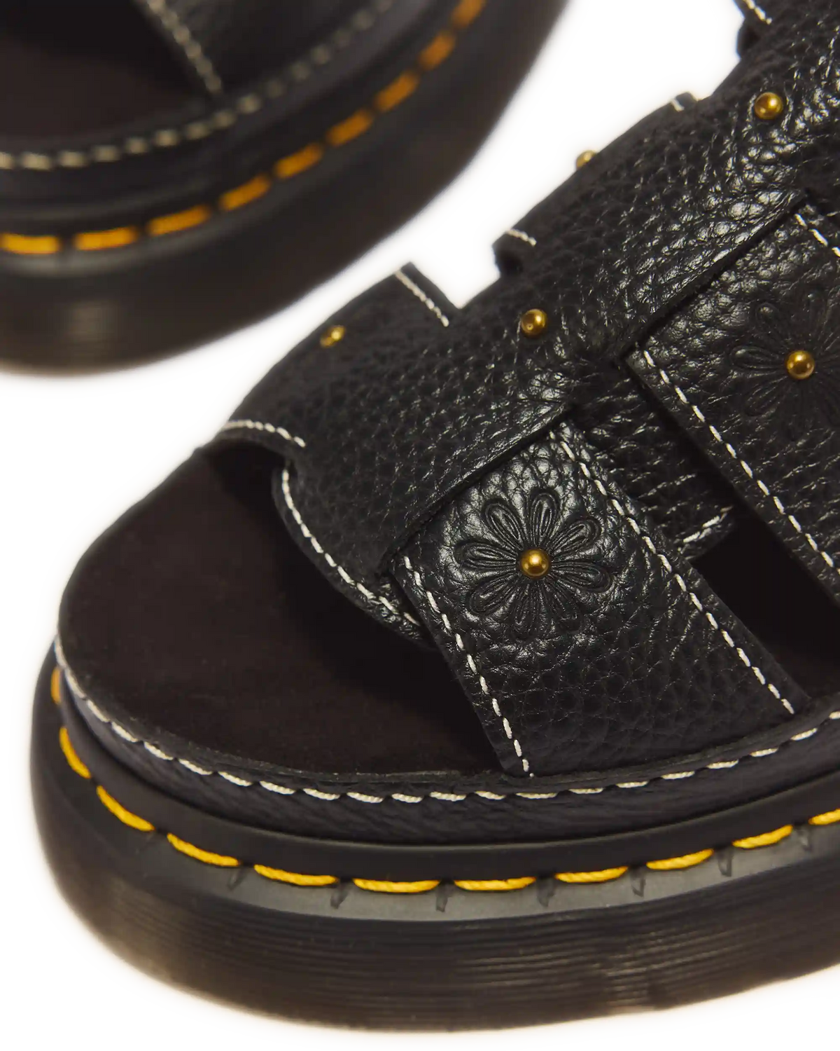 Wrenlie Open Toe Nappa Leather Fisherman Platform Sandals