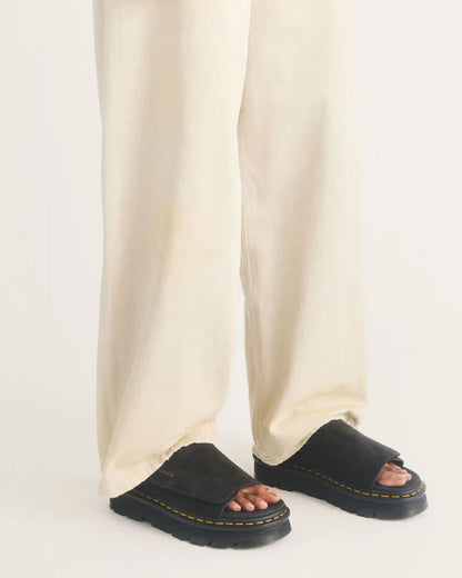 Zebzag Suede Platform Slides