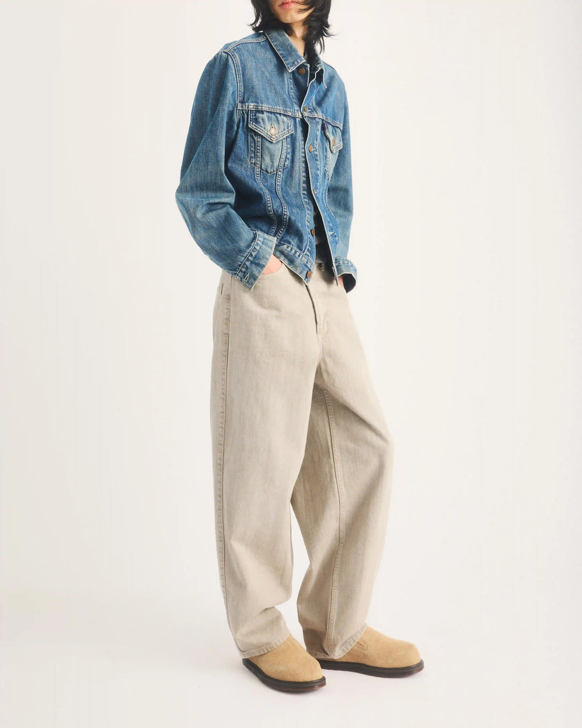 San Hairy Suede Mules