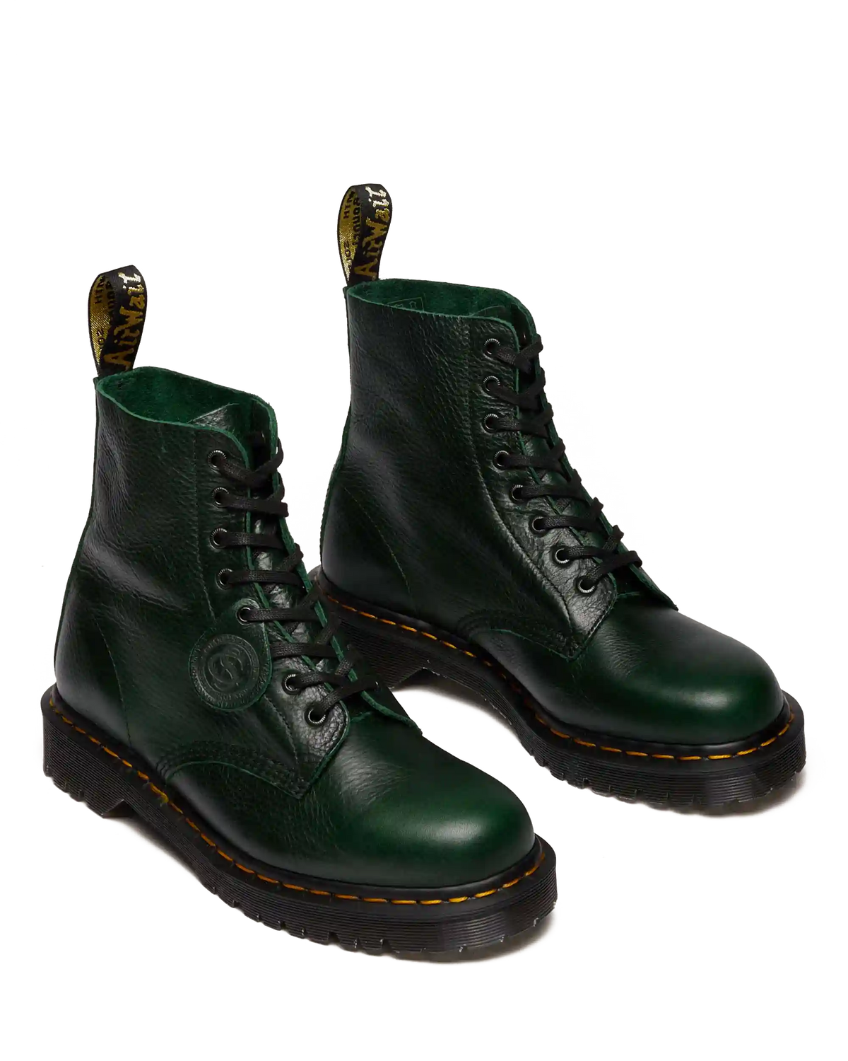 1460 Pascal Made in England Buckingham Leather Lace Up Boots
