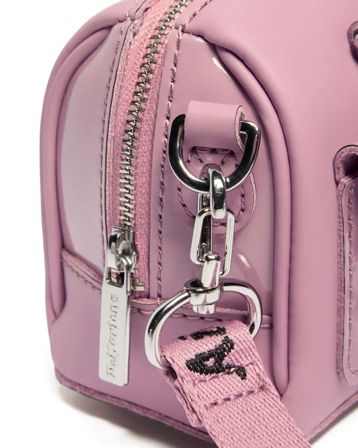 Mini Top Handle Patent Leather Bag