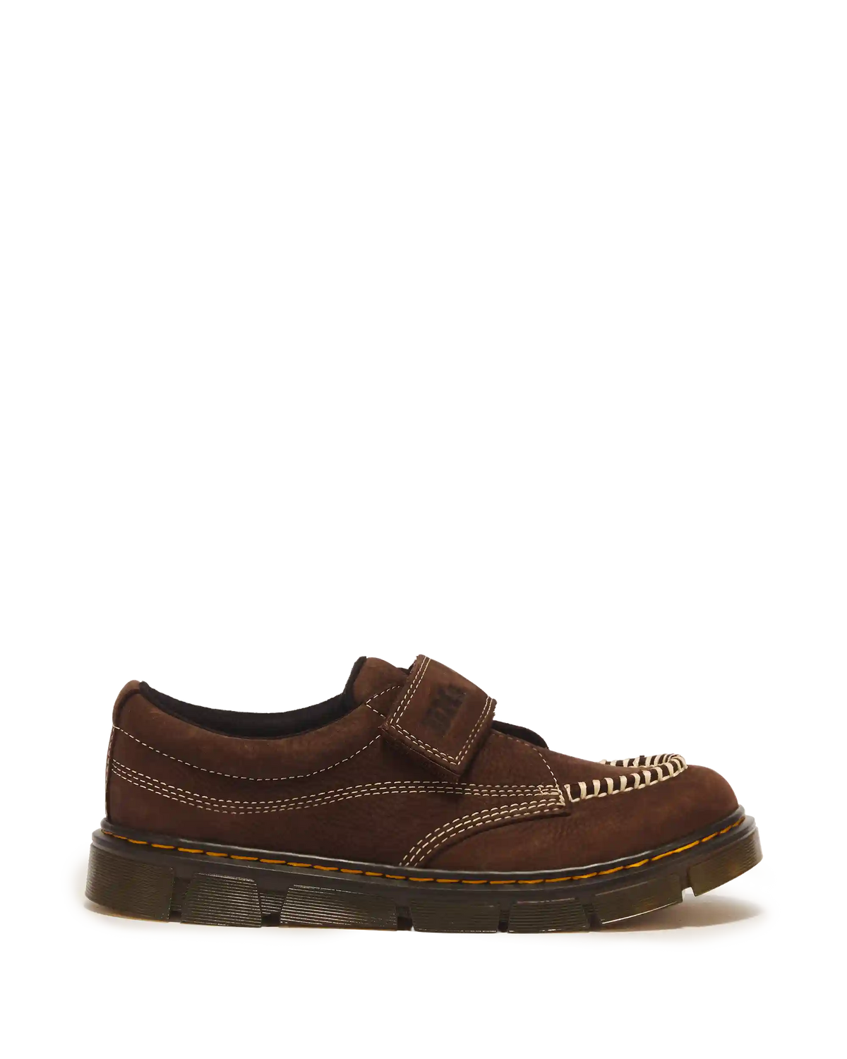 Youth Raffe Strap Tumbled Nubuck Strap Shoes