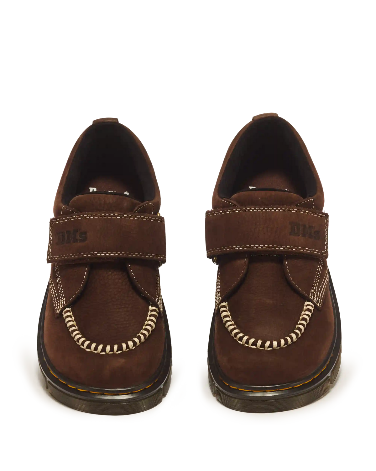 Youth Raffe Strap Tumbled Nubuck Strap Shoes