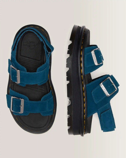 Zebzag Suede Platform Sandals