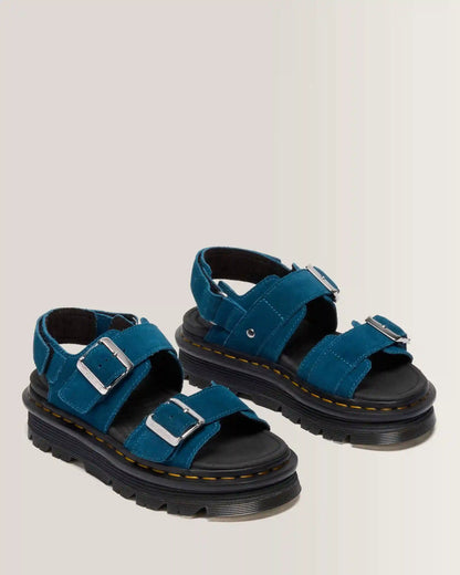 Zebzag Suede Platform Sandals