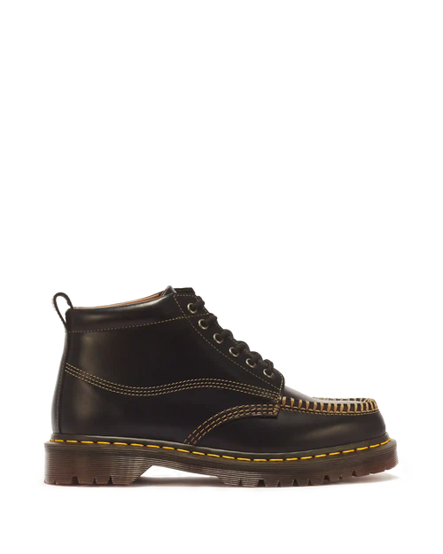 LOWELL CHUKKA MOC TOE LEATHER ANKLE BOOTS