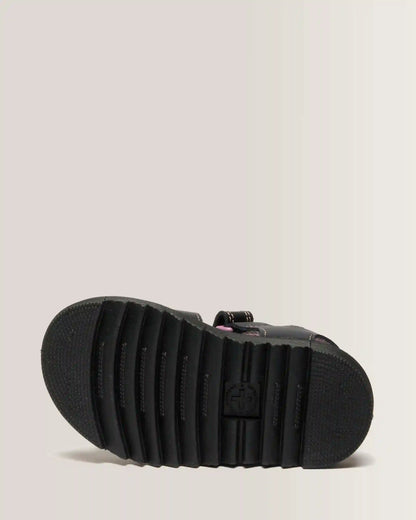 Toddler Marlowe II Glitter Heart Leather Strap Shoes