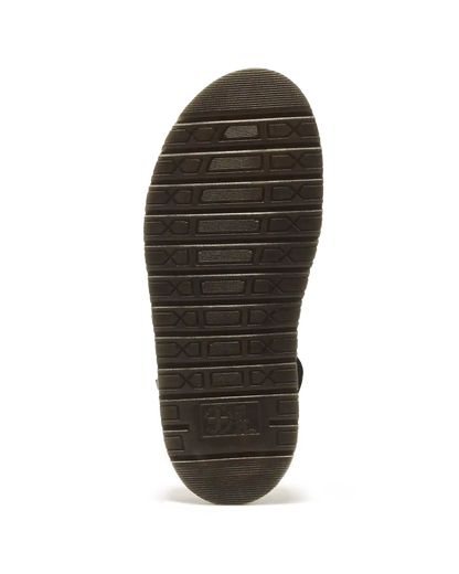 San Two Strap Leather Sandals