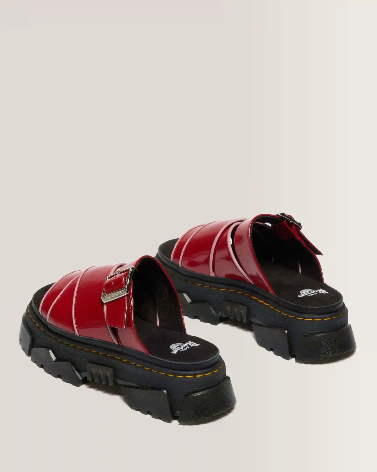 Mattison Slide Soft Patent Leather Sandals