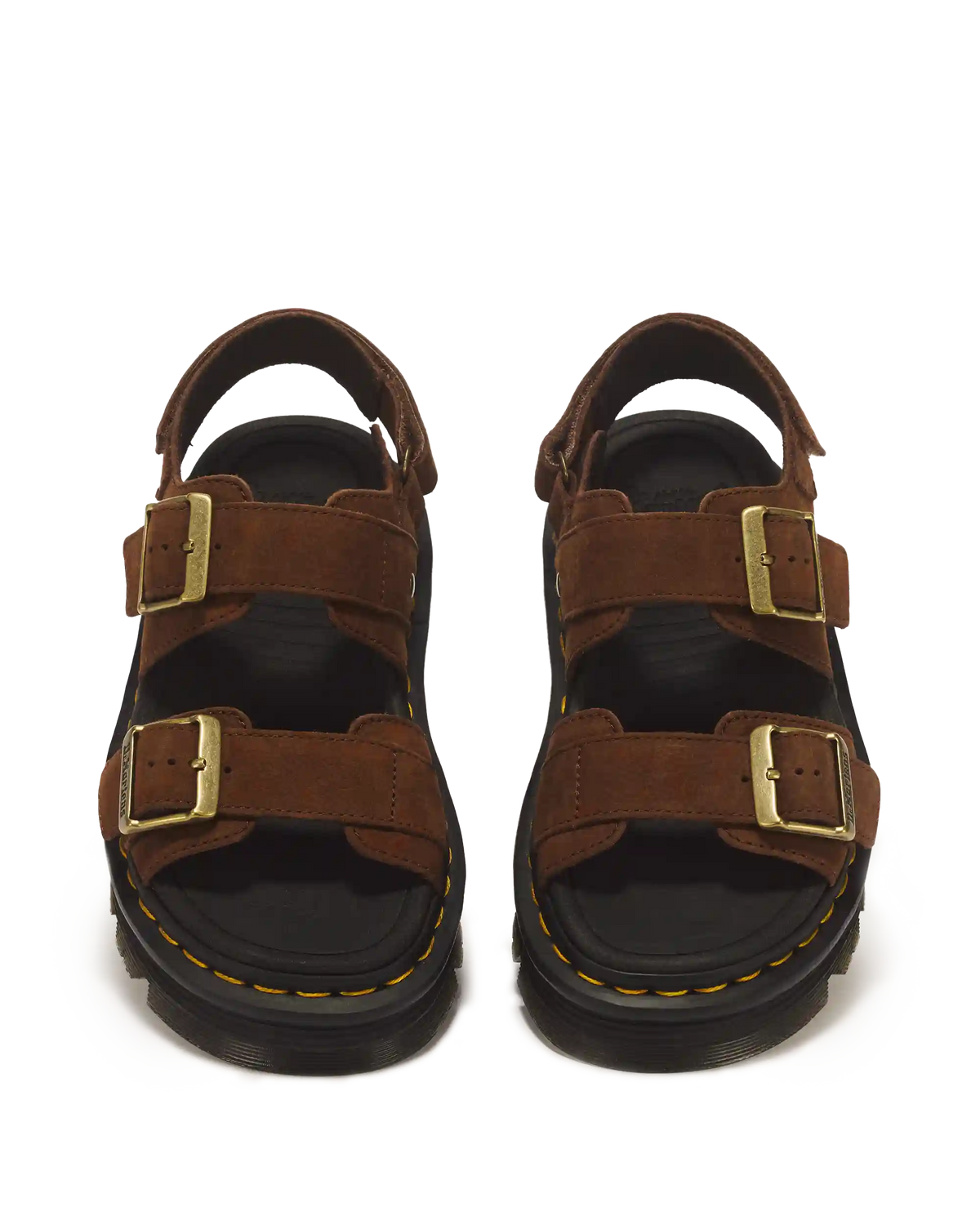 Zebzag Nubuck Platform Sandals