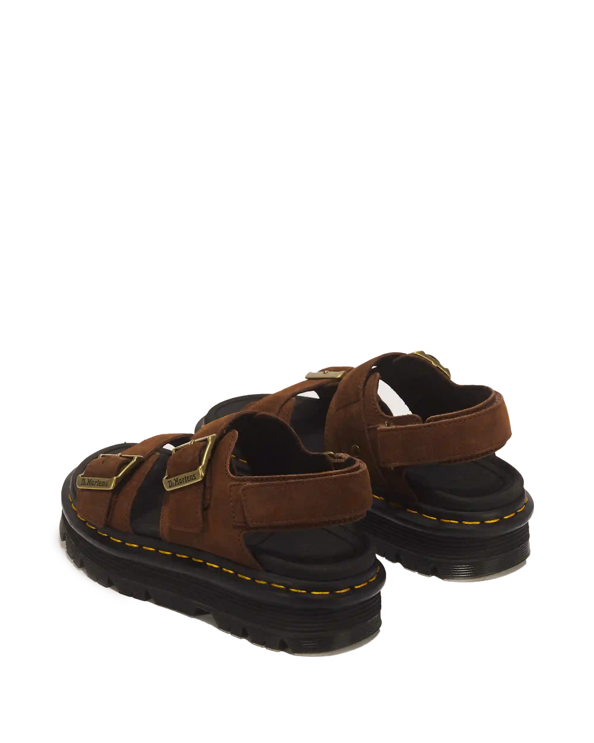Zebzag Nubuck Platform Sandals