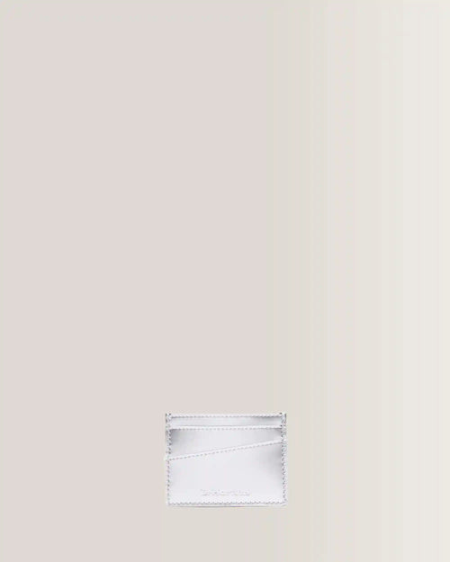 Cardholder II Card Holder Silver Metallic Patent Lamper