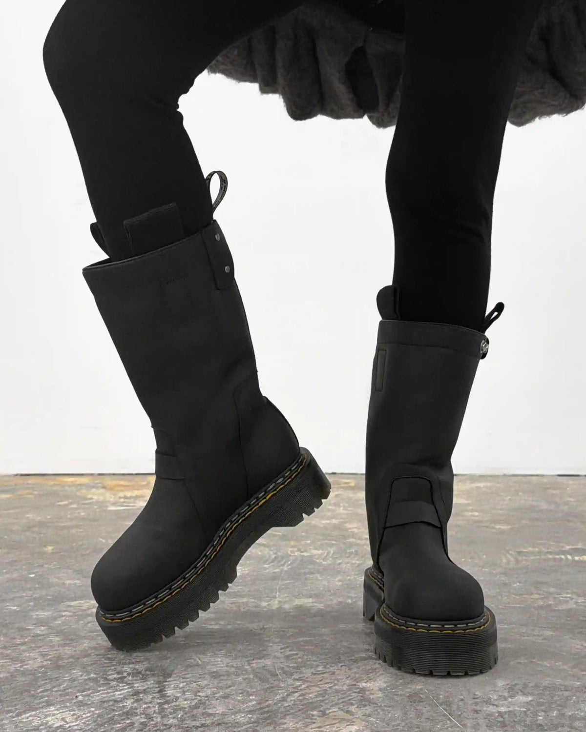 RICK OWENS PULL ON BOOTS