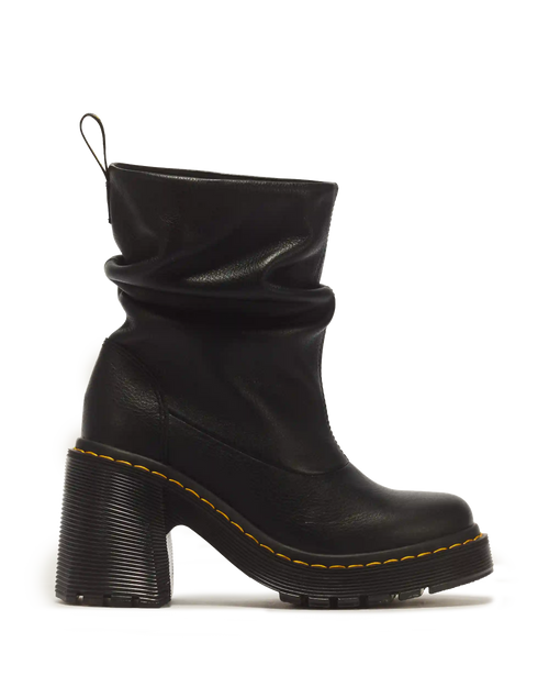 Kasey Lo Virginia Leather Heeled Boots