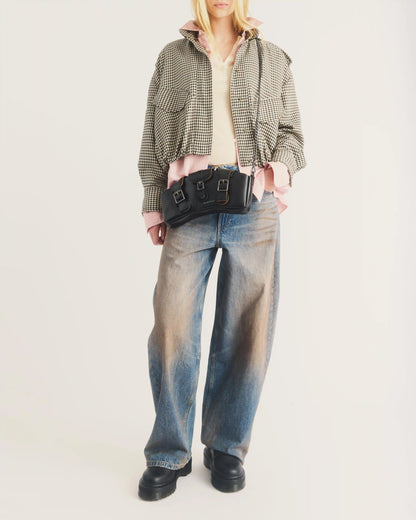 1460 Leather Baguette Shoulder Bag