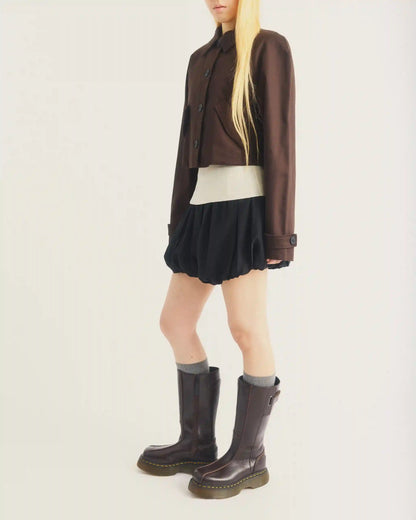 Buzz Hi Gloss Leather Boots