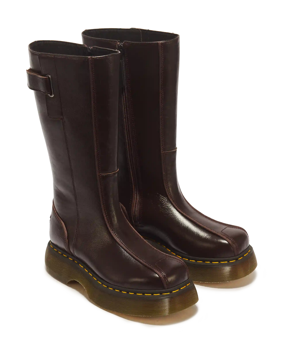 Buzz Hi Gloss Leather Boots