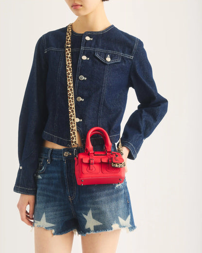 Mini Top Handle Kiev Leather Bag